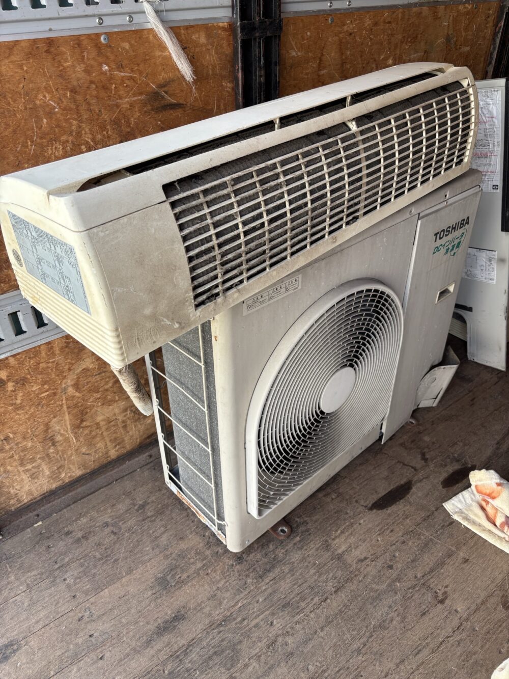 糟屋郡新宮町 エアコンの不用品回収を致しました