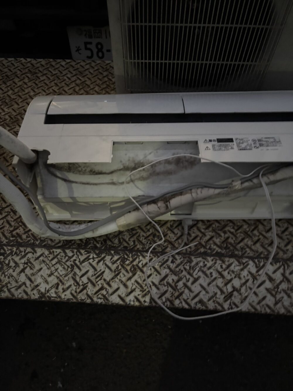 福岡市中央区唐人町 エアコンの不用品回収をさせて頂きましまた