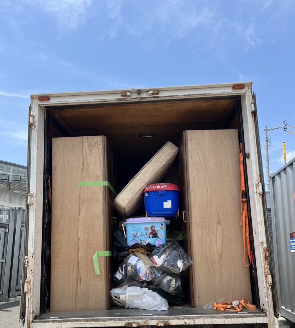 宮若市 戸建ての不用品回収をさせて頂きました